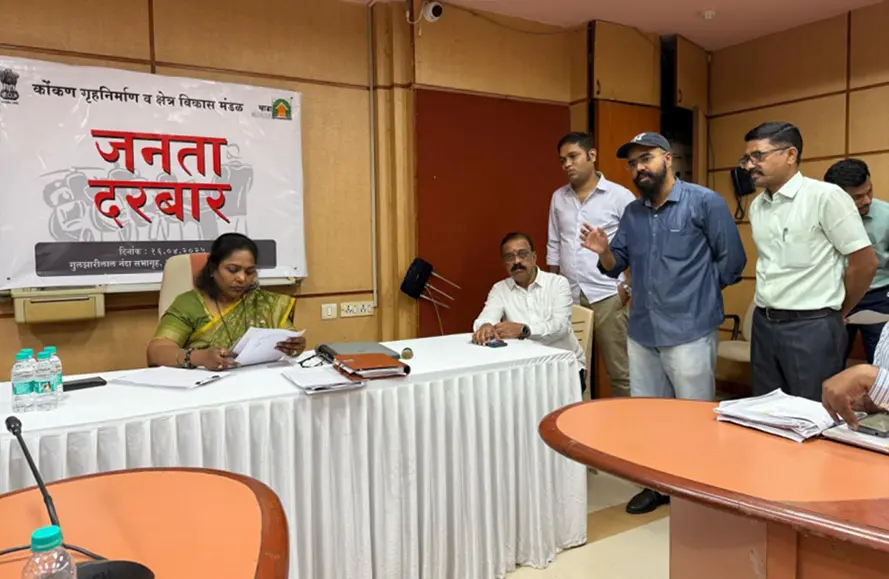 54 Complaints Resolved at MHADA's First Janata Darbar